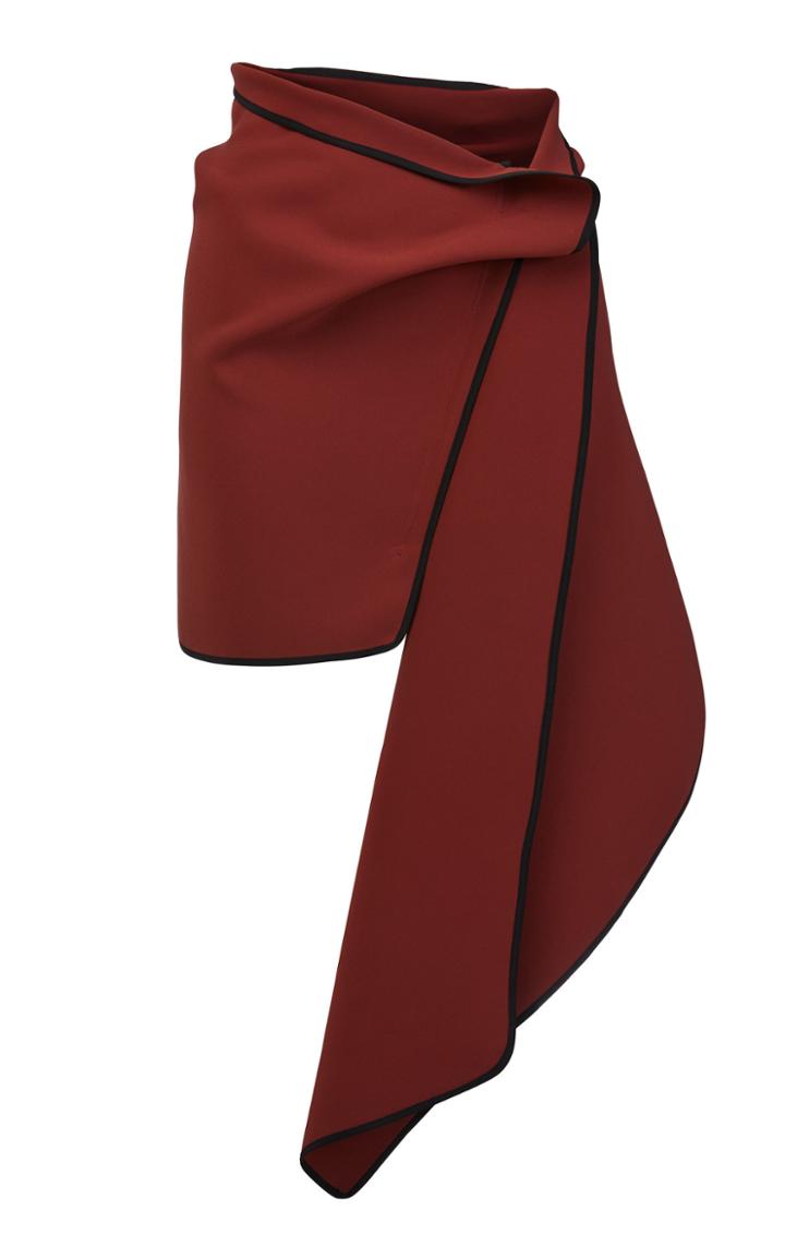 Maticevski Libre Mini Swing Skirt