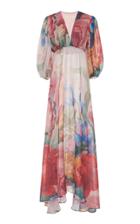 Moda Operandi Sandra Mansour Jardin Delicieux Floral-print Georgette Maxi Dress Size