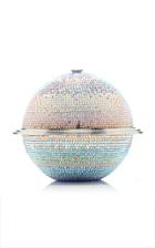 Judith Leiber Couture Saturn Sphere Crystal Clutch