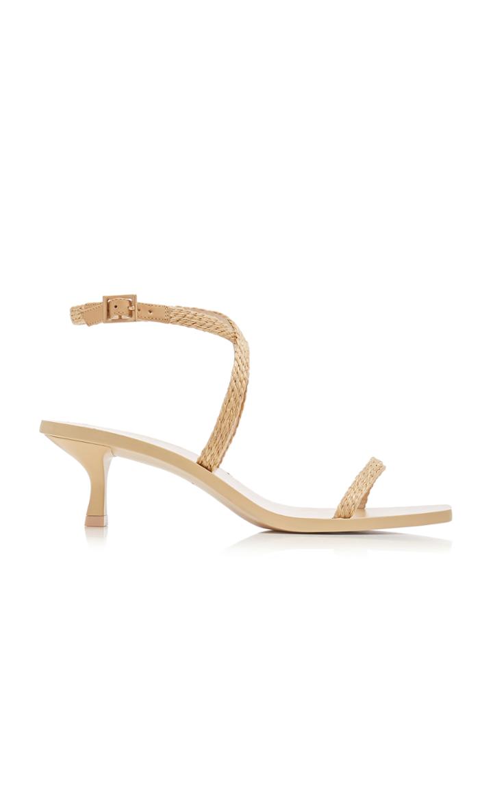 Cult Gaia Banu Woven Sandals Size: 35