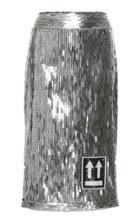 Off-white C/o Virgil Abloh Sequin Embellished Pencil Skirt