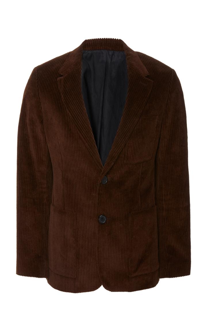 Ami Classic Two-button Corduroy Blazer