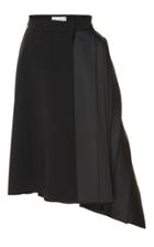 Dice Kayek Asymmetrical Pleated Skirt