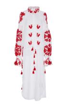 Yuliya Magdych Chestnut Cotton Yacht Dress