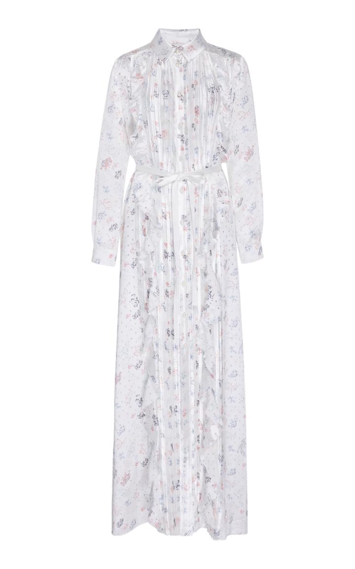 Huishan Zhang Olabisi Shirt Dress Long