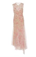 Jason Wu Collection Printed Tulle Cotton-blend Dress