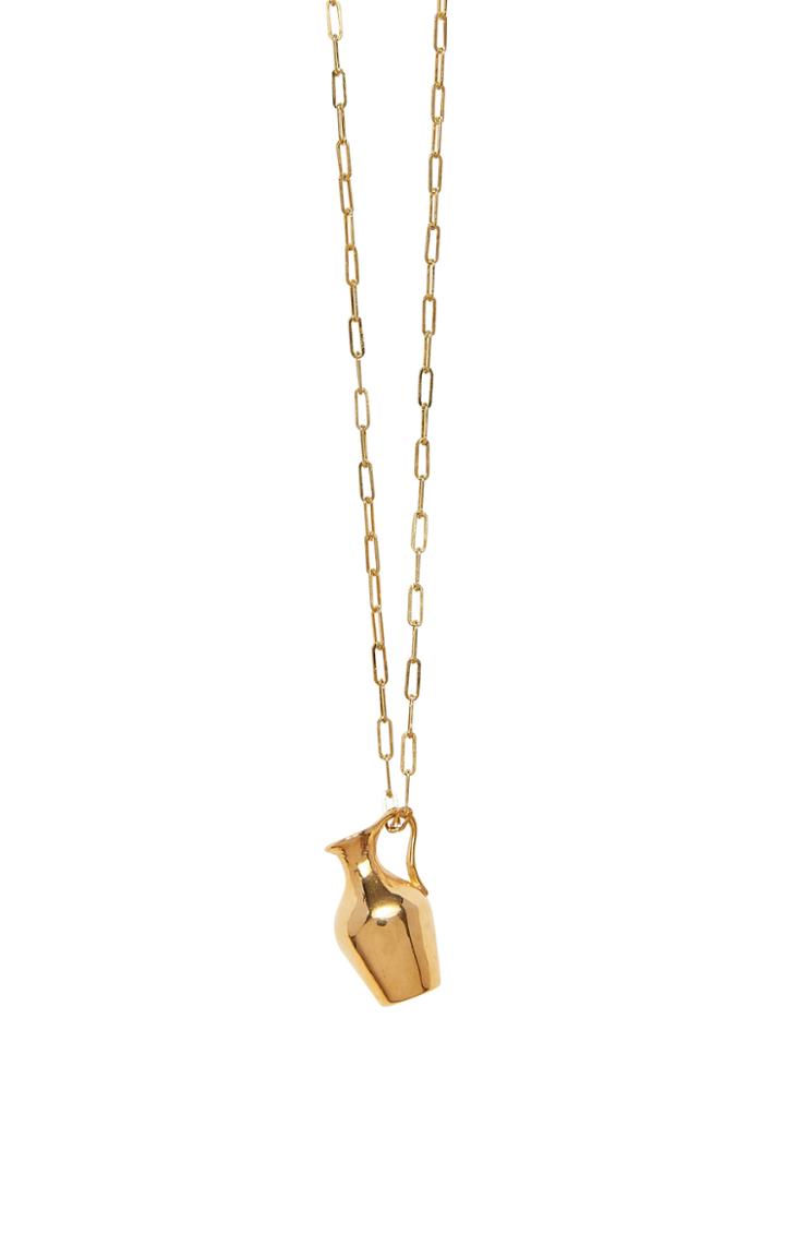 Moda Operandi Pamela Love Vessel 14k Gold-plated Pendant
