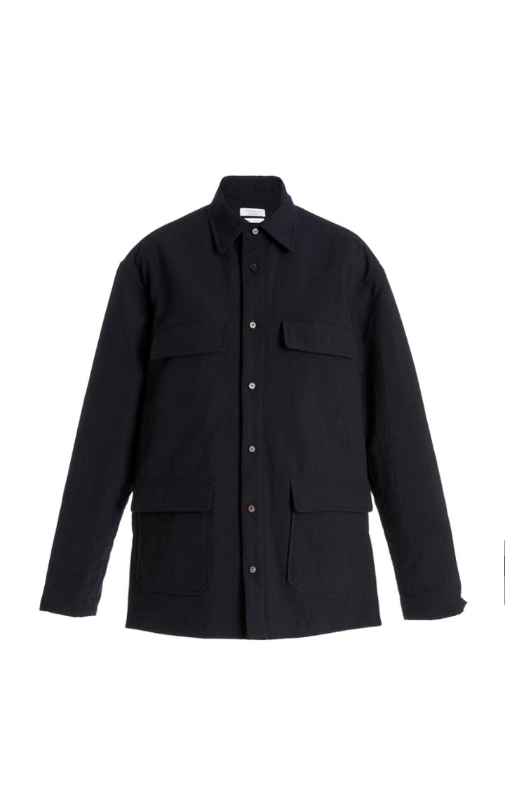 Moda Operandi Deveaux Luca Nylon Oversized Field Jacket