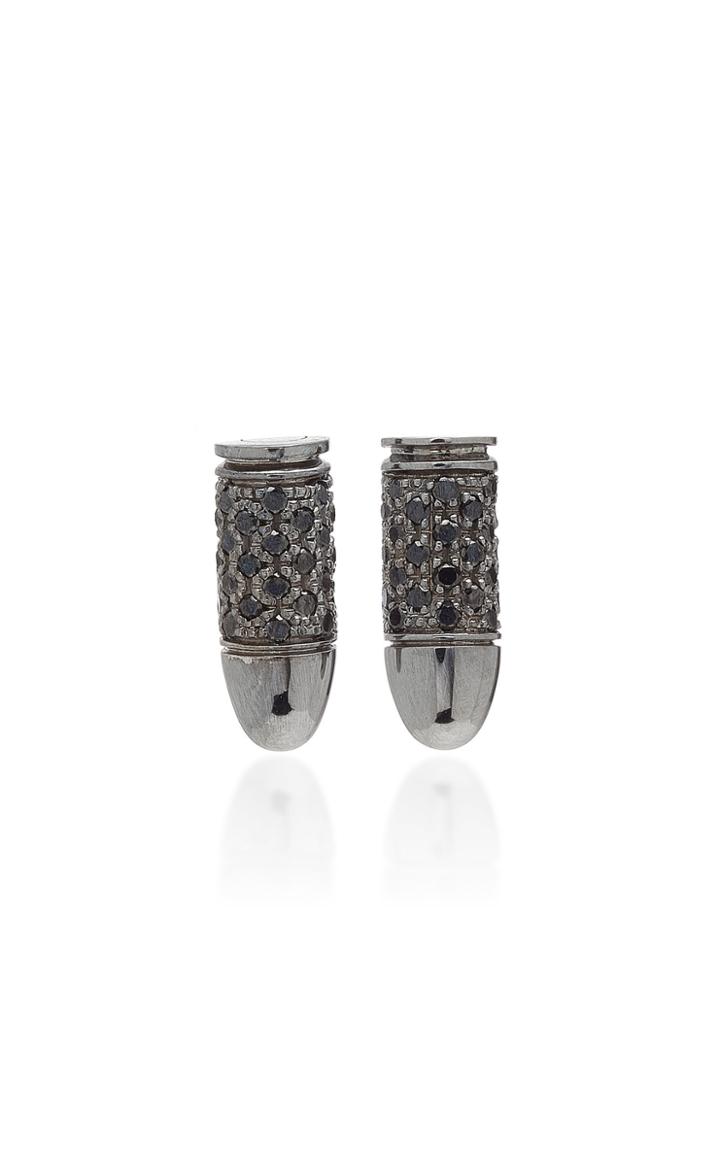 Akillis Mini Bang Clip 18k Gold Diamond Earrings