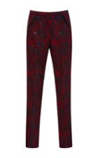Zac Posen Novelty Jacquard Pant