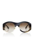 Victoria Beckham Chunky Oval Sunglasses