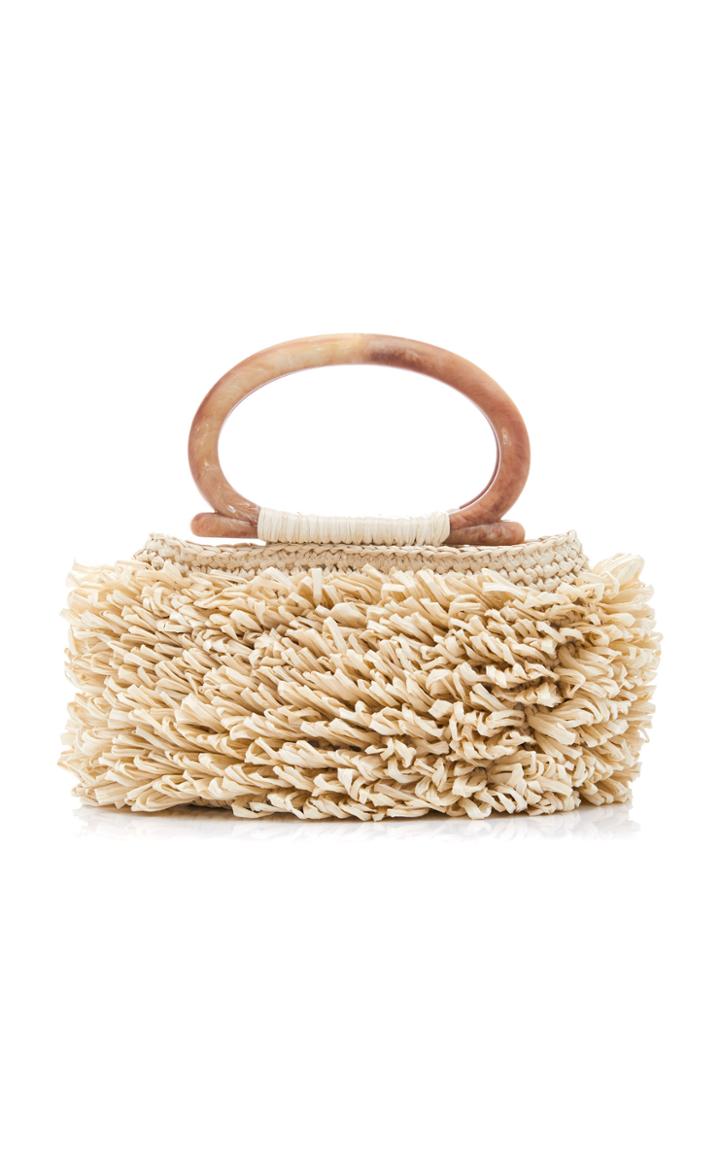 Moda Operandi Carolina Santo Domingo Corallina Ovale Top Handle Bag