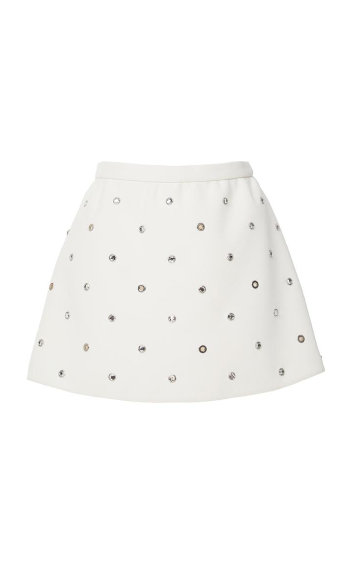 Red Valentino Fused Crepe Short