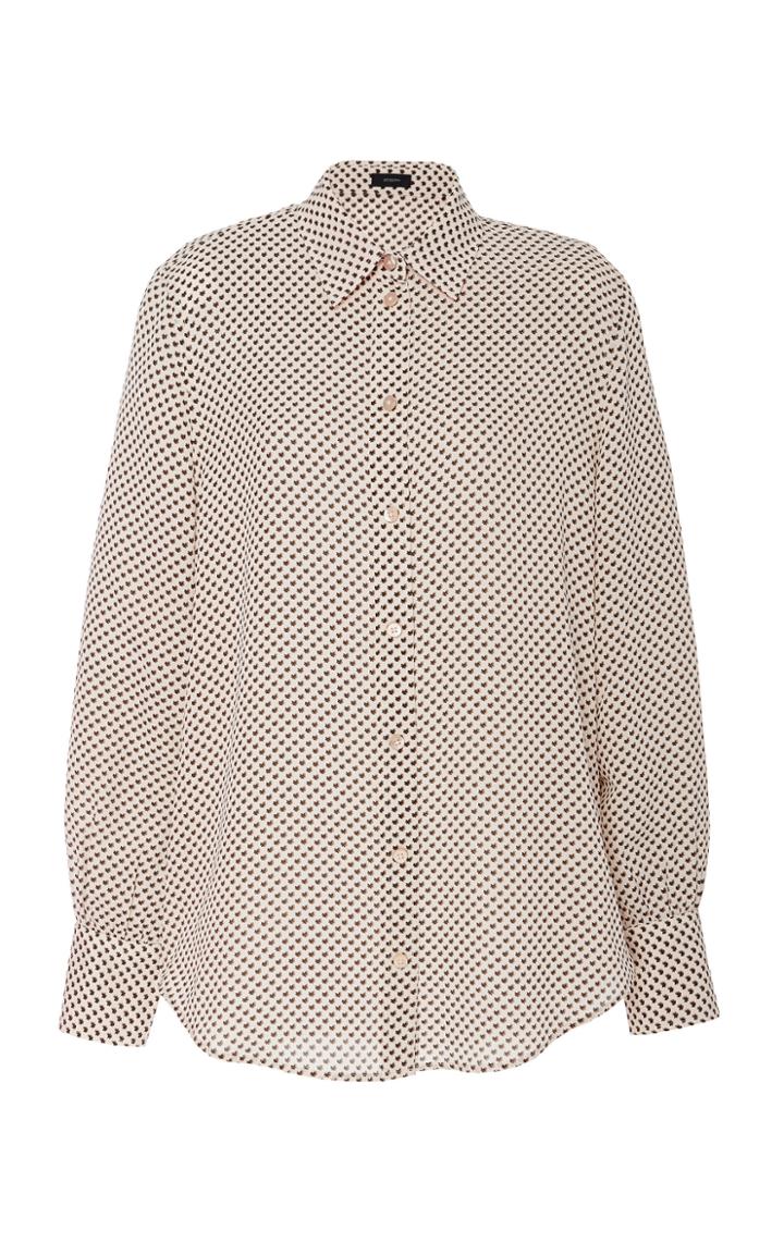 Joseph Klein Silk Printed Top
