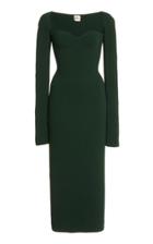 Moda Operandi Khaite Beth Long-sleeve Jersey Dress