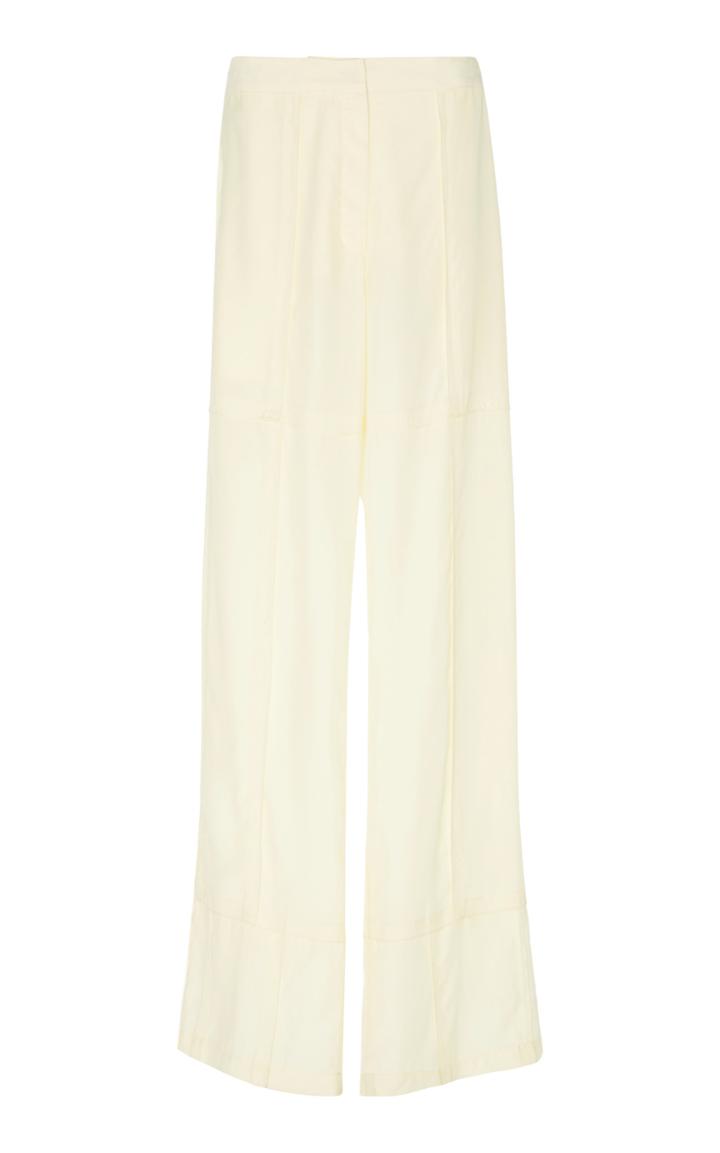 Jw Anderson Wide-leg High-rise Satin Pants