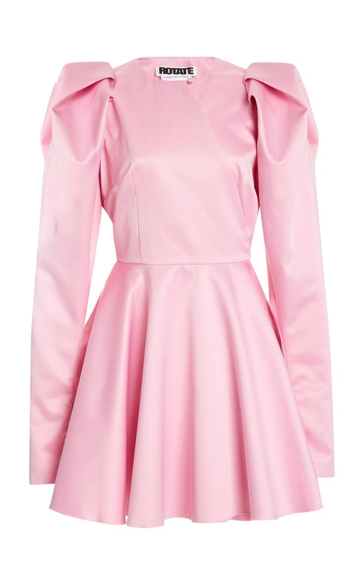 Rotate Pauline Puff-sleeve Mini Dress