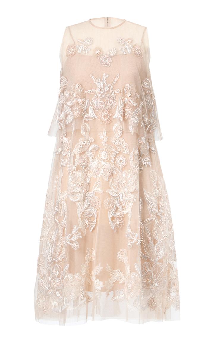 Moda Operandi Biyan Aqullia Bow-accent Tulle Dress