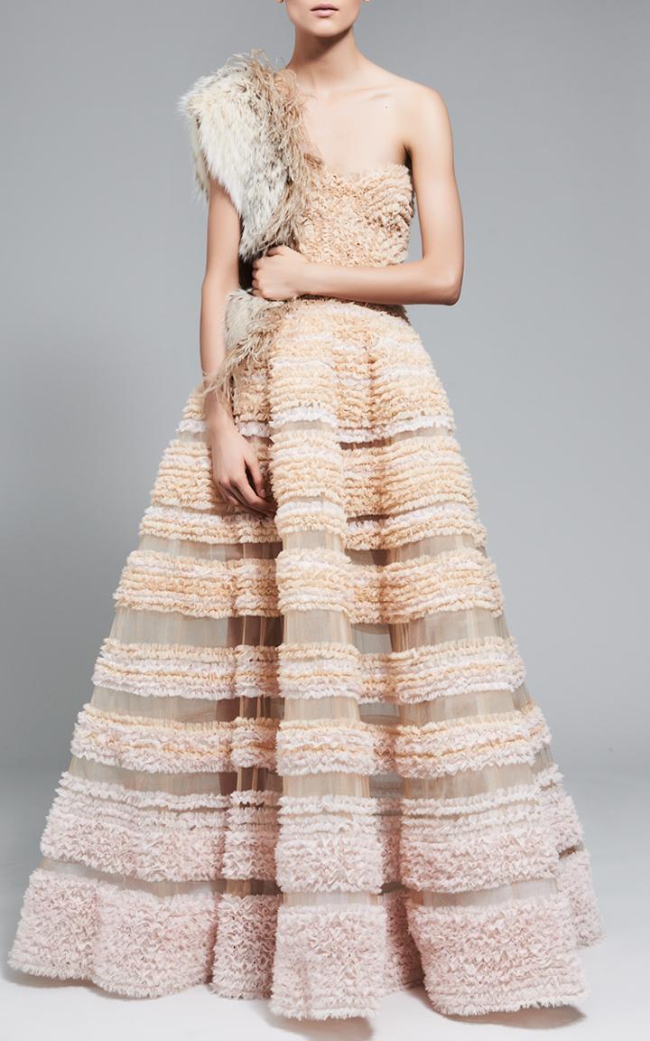 J. Mendel A-line Ball Gown