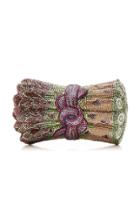 Judith Leiber Couture Hollandaise Crystal Asparagus Bag