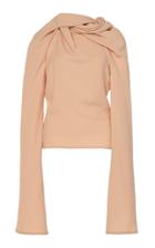 Ellery Le Plage Draped Cotton Top