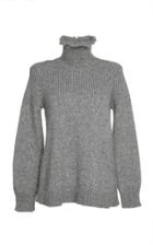 Dondup Ruffled Turtleneck Sweater
