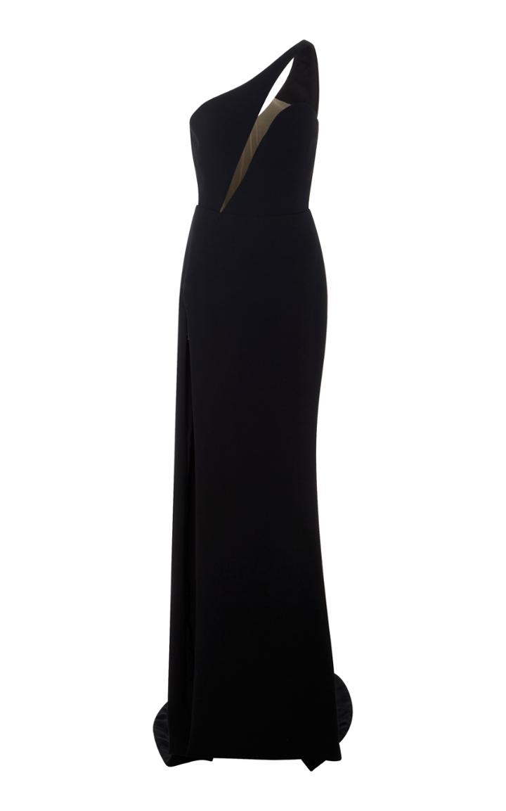 Romona Keveza One Shoulder Gown