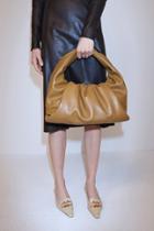 Bottega Veneta Small Leather Hobo Bag