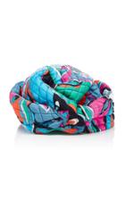 Emilio Pucci Quilted Silk Turban