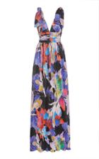 Rebecca Vallance Belladonna Bow-detailed Lam Gown
