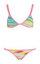 Salinas Rainbow Striped Bikini