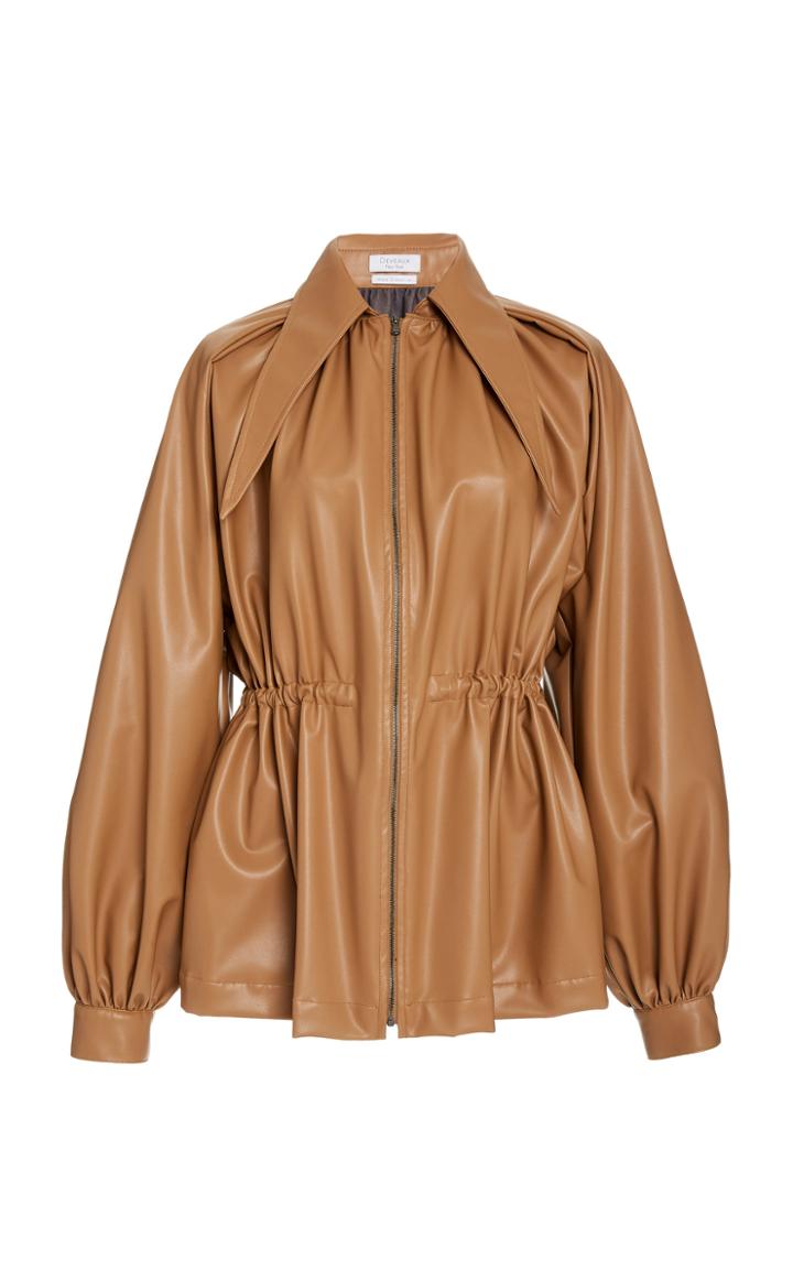 Moda Operandi Deveaux Ari Vegan Leather Jacket