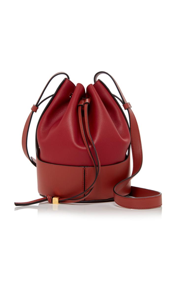 Moda Operandi Loewe Balloon Small Two-tone Leather Shoulder Bag