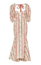 Brock Collection Olaya Floral Taffeta Dress