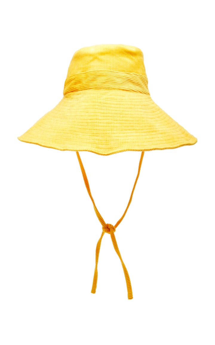 Faithfull The Brand Corduroy Tie Sun Hat