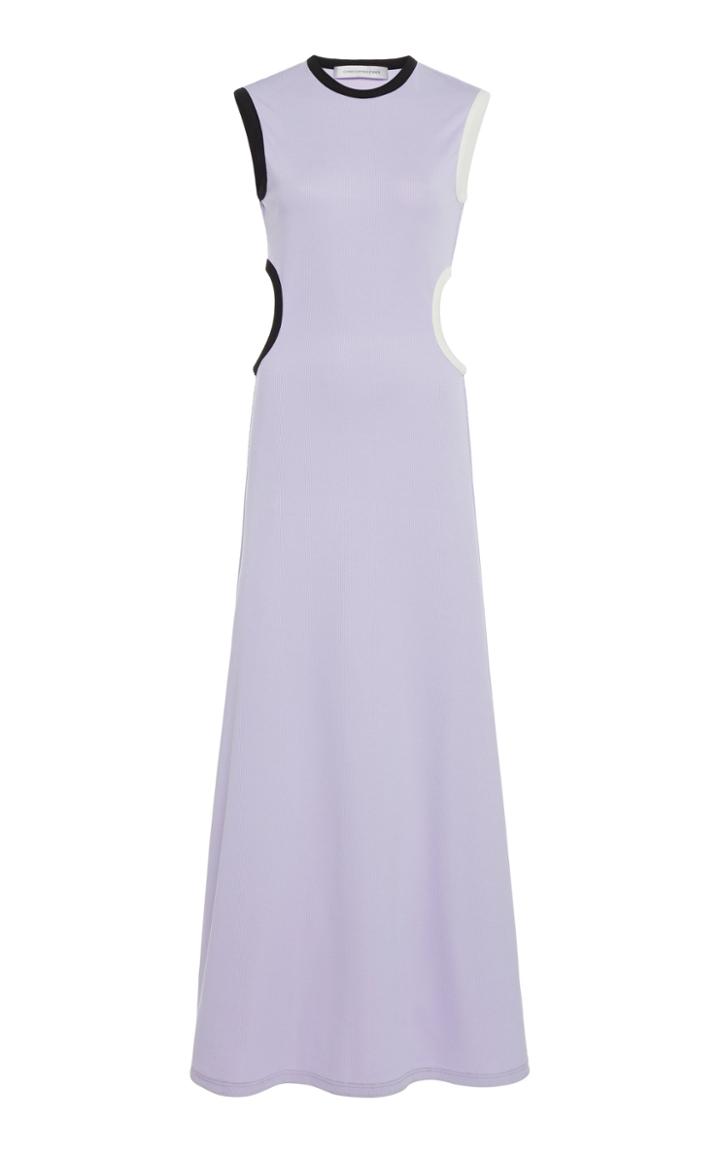 Moda Operandi Christopher Esber Fran Negative Space Rib Dress Size: 8