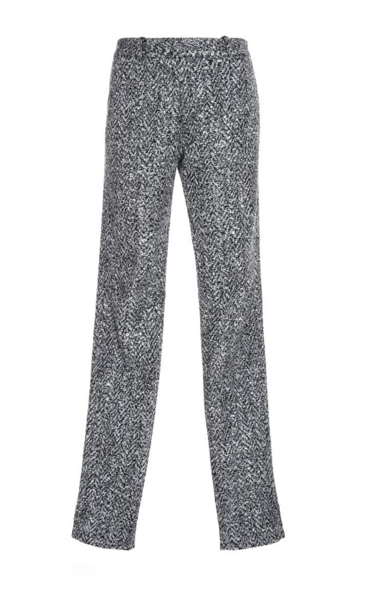 Paule Ka Tweed Slim Trousers