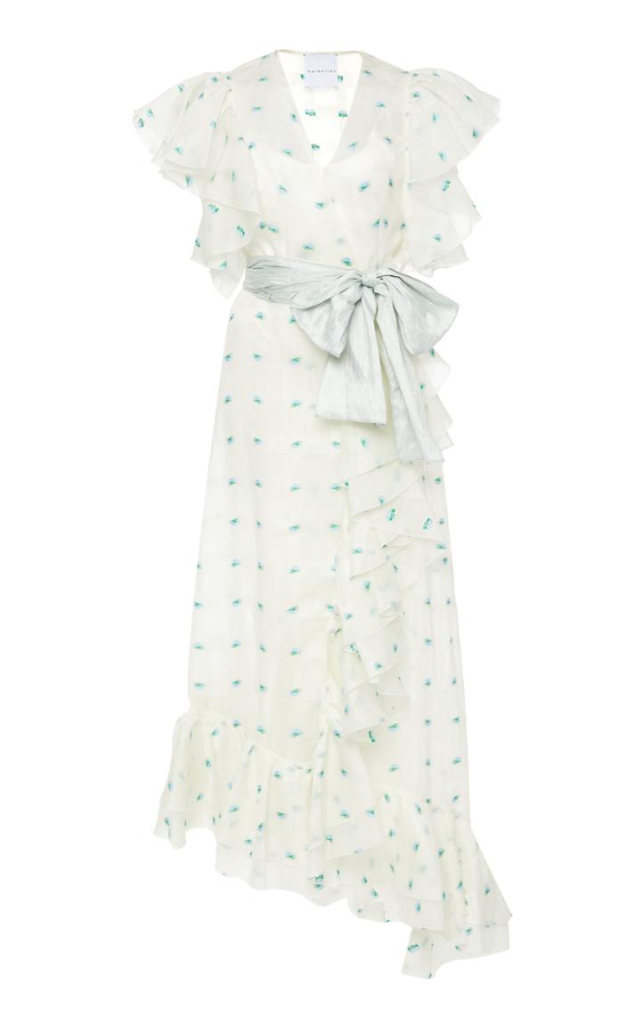 Markarian Fanny Floral Silk Organza Dress