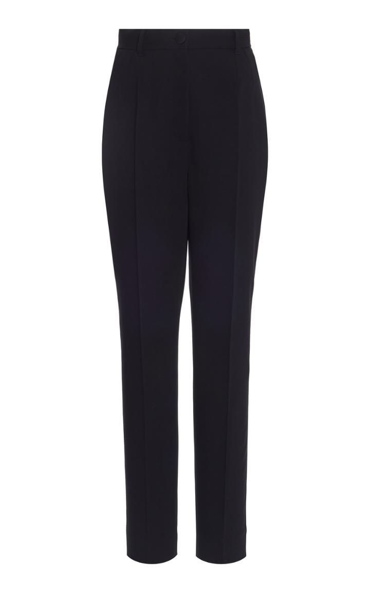 Dolce & Gabbana High-waisted Tapered-leg Trouser Pants