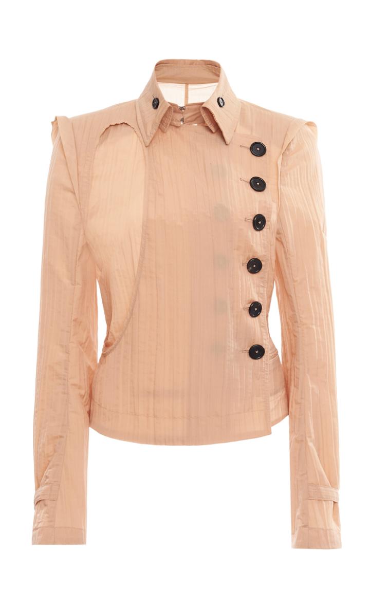 Moda Operandi Ann Demeulemeester Button-detailed Jacket Size: 36