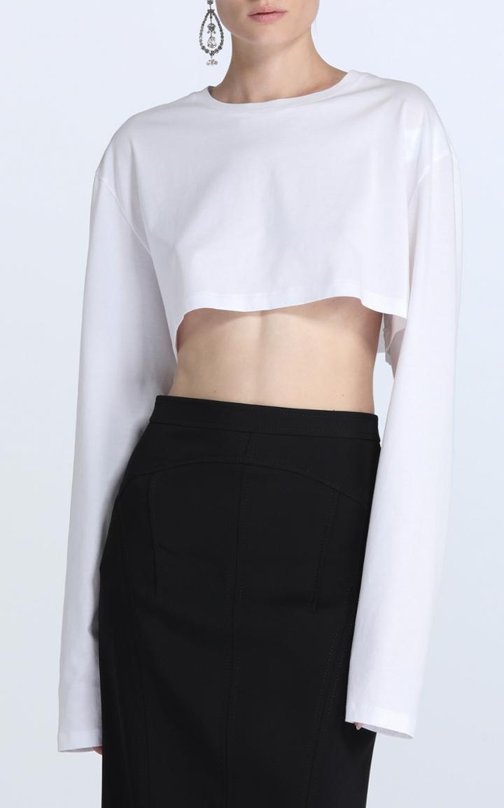 Moda Operandi N21 Crop Tee
