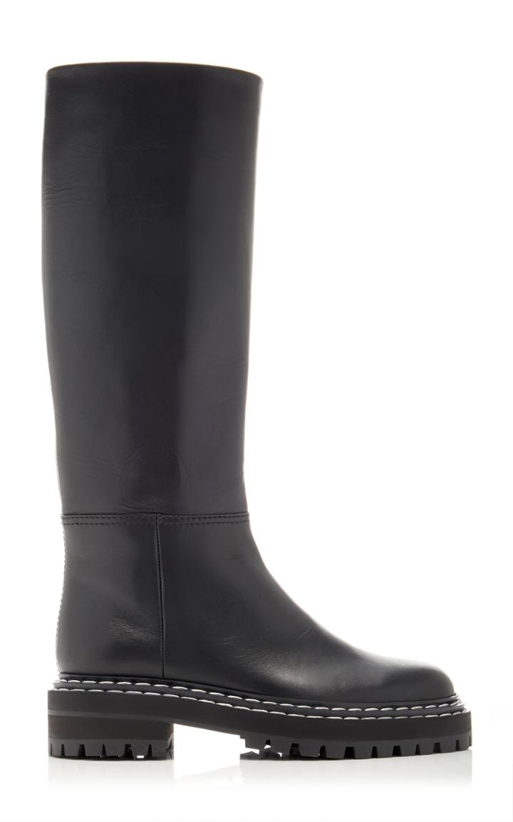 Moda Operandi Proenza Schouler Leather Knee High Boots