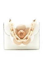 Oscar De La Renta Mini Tro Leather Bag