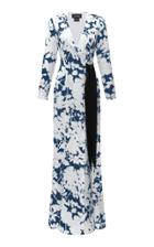 Moda Operandi Rasario Floral Printd Satin Gown Size: 40