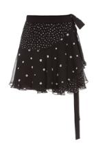 Elenareva Printed-silk Chiffon Mini Skirt