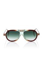Rosie Assoulin X Morgenthal Frederics Astro Pop Aviator Sunglasses