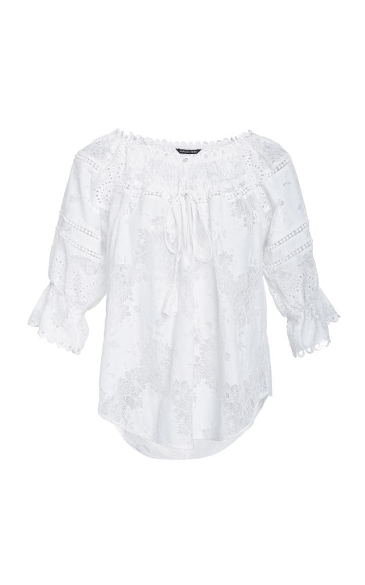 Marissa Webb Amalia Smock Blouse