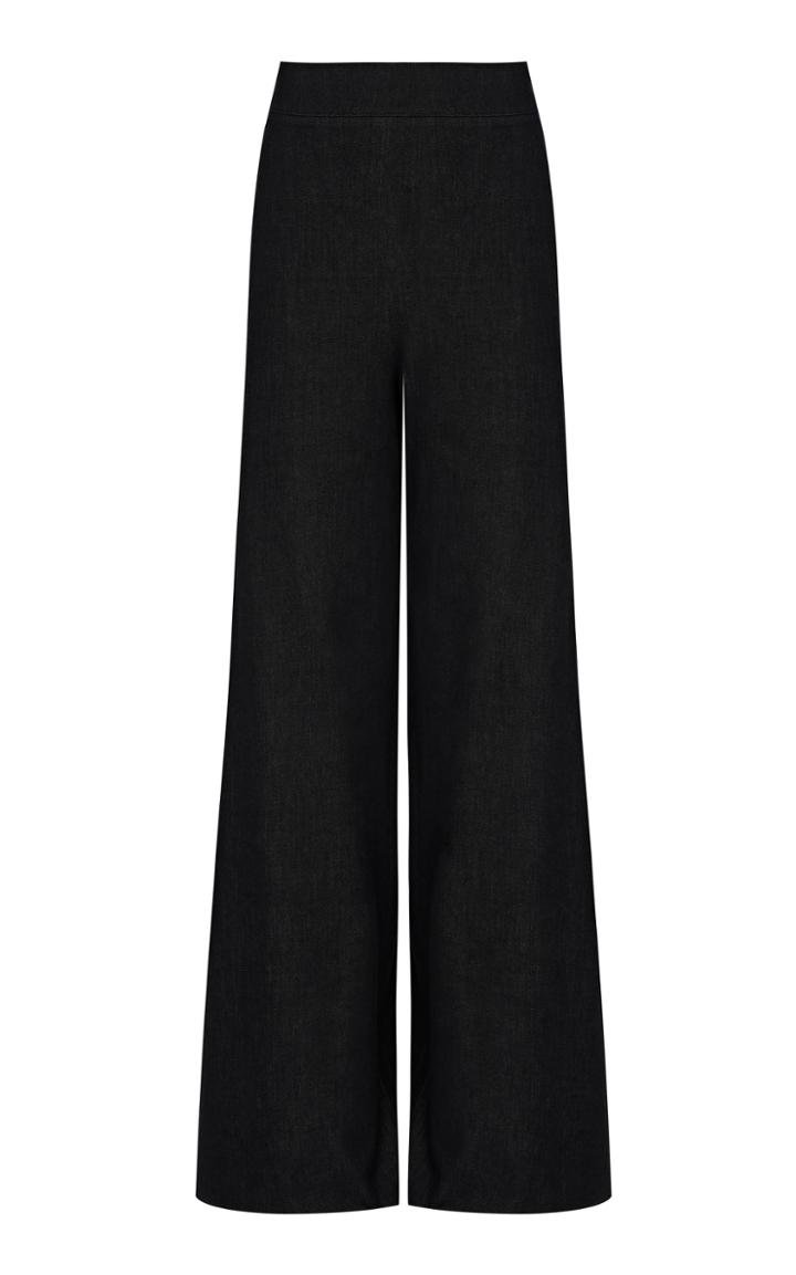 Moda Operandi Safiyaa Audree Denim Wide-leg Pants