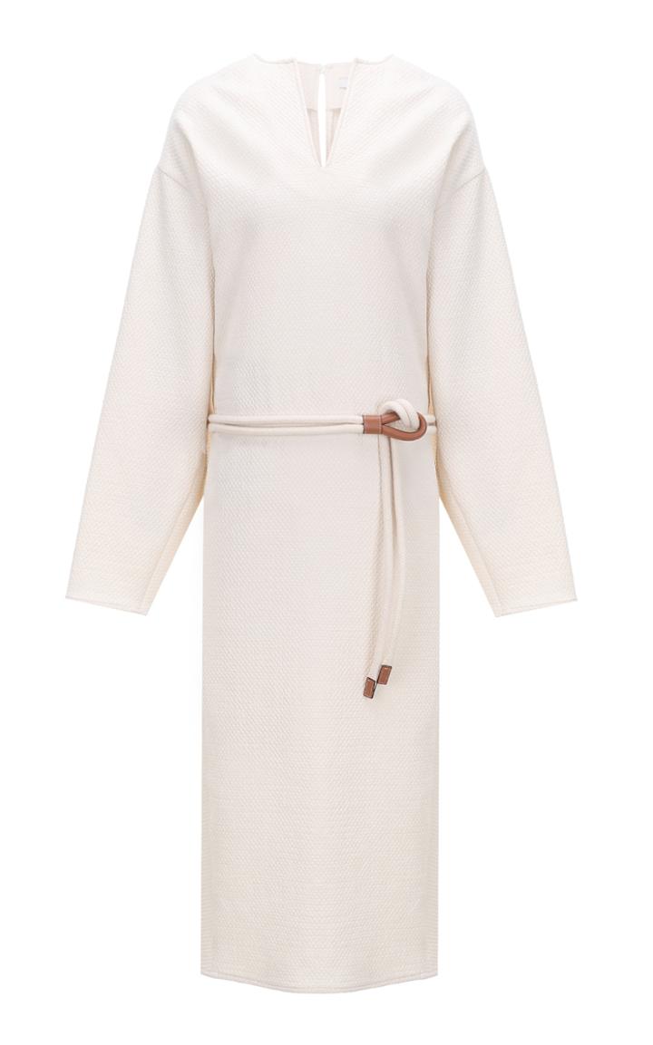 Moda Operandi Le17 Septembre Belted Cotton Midi Dress