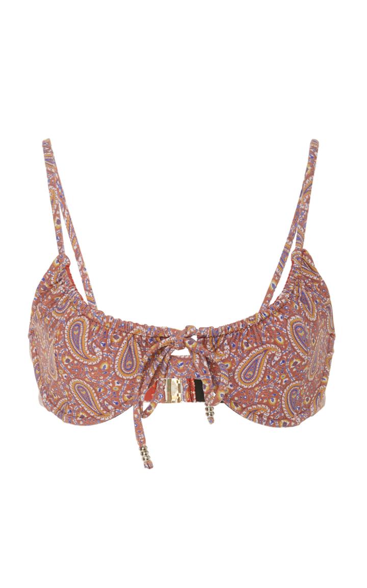 Palm Viper Triangle Bikini Top